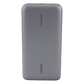 Power Bank de 25000mAh | 3 Salidas 145W Max. | USB-A + 2 USB-C | PD 3.0, QC3.0 | FCP | SCP | Pantalla Inteligente | Carcasa Ignifuga | Color Gris | Incluye Cable USB de 50cm | Carga tu Laptop de Manera Segura.
