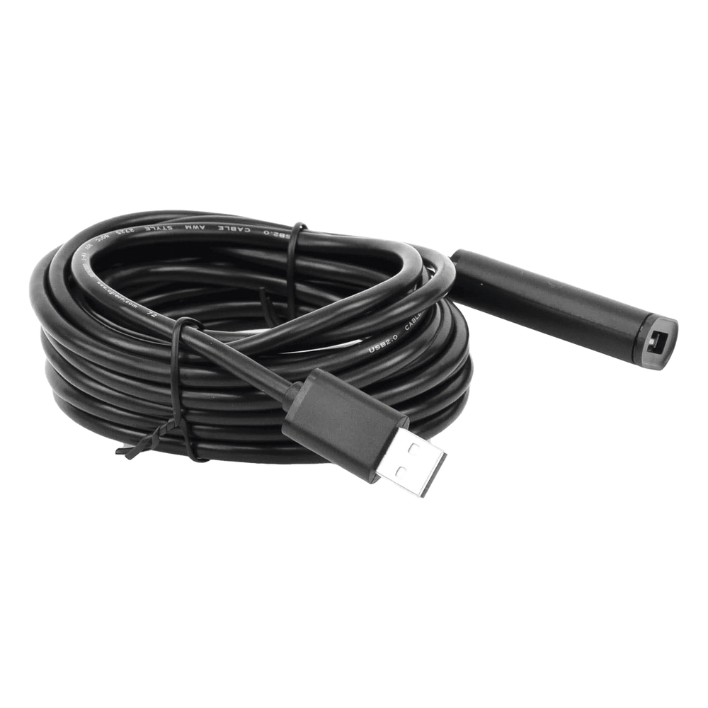 Cable de Extensión Activo USB 2.0 / 5 Metros / Macho-Hembra / Booster individual FE1.1S incorporado / Velocidad de hasta 480 Mbps / Ideal para impresoras, consolas , Webcam, etc.