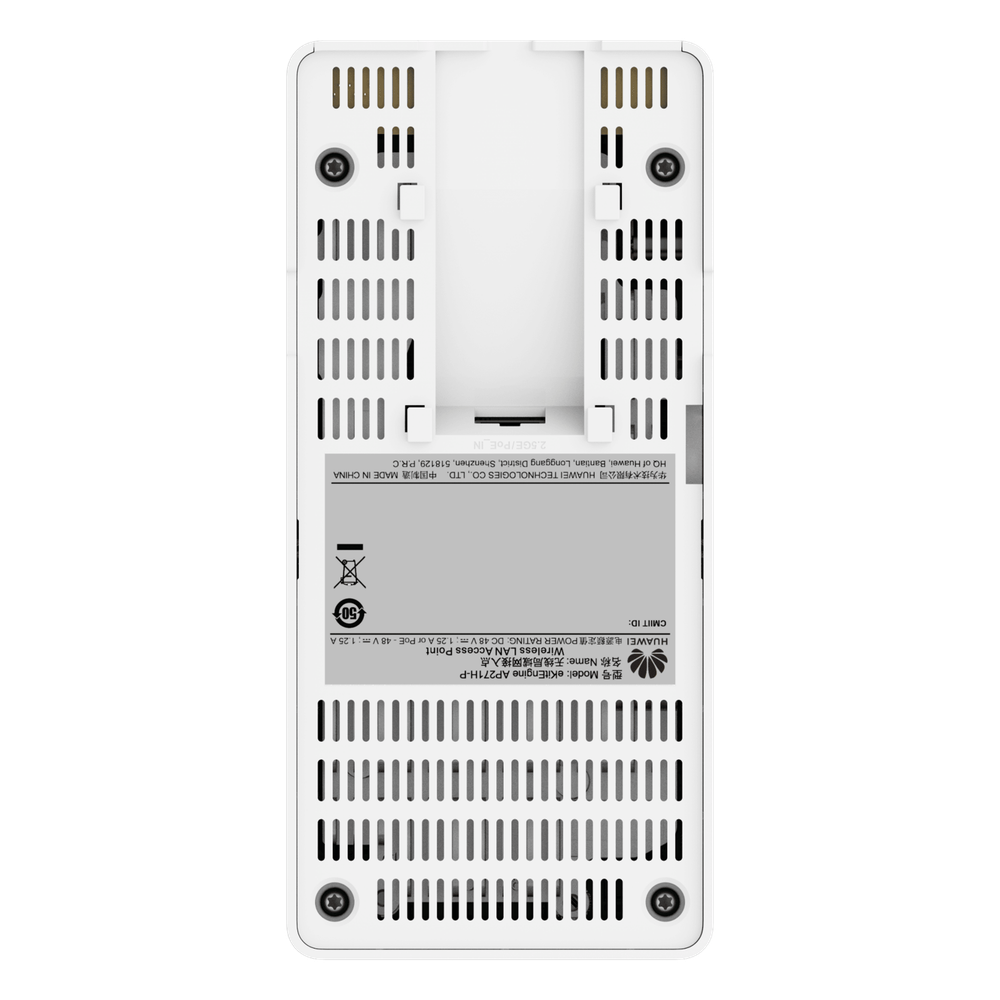 Access Point Wi-Fi 7 de Pared / BE3600 Dual-Band 3.57 Gbps3.5 Gbps / 2x2 MU-MIMO / 4096-QAM / MLO / Puerto Uplink 2.5GE PoE In / 5 Puertos GE Downlink (2 PoE Out) / Antenas Inteligentes / Libre de Licenciamiento
