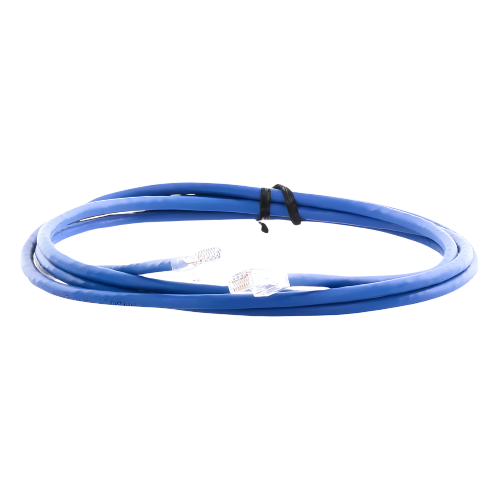 Cable de Parcheo UTP Categoría 5e, con Plug Modular en Cada Extremo - 2 Metros (6.56 Pies) - Azul