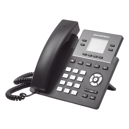 Teléfono IP Wi-Fi, Grado Operador, 4 líneas SIP con 2 cuentas, pantalla a color 2.4", codec Opus, IPV4/IPV6 con gestión en la nube GDMS