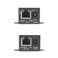 Kit de Extensor PoE/PoE+, Hasta 610 Metros (2000 ft) con Cable Cat5e o Cat6, 10/100Mbps, Incluye Transmisor, Receptor y Fuente de Alimentación