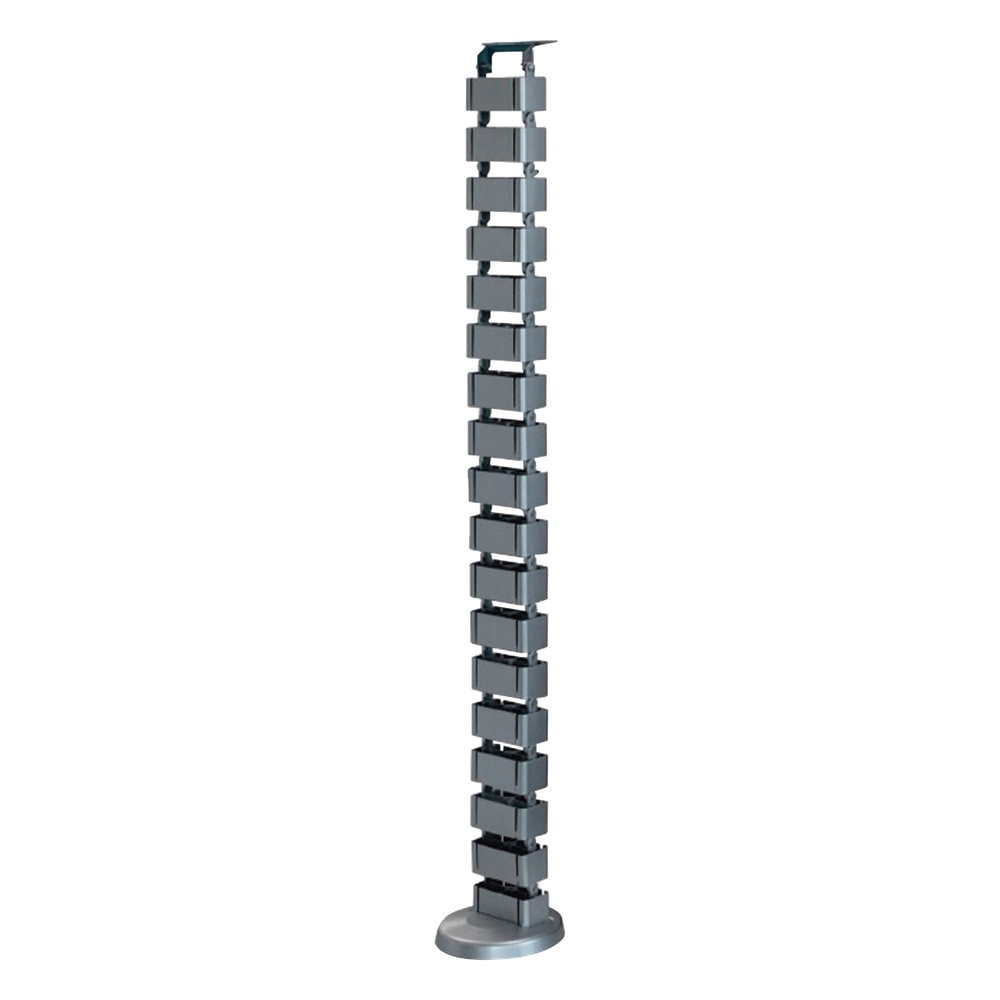 Organizador de Cables Vertical Articulado, Ideal para Llevar los Cables del Piso a Mesa o a la Cubierta del Escritorio de Manera Segura