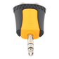 Conector Estéreo |  1/4in - 2 x RCA hembra | Adaptador de Carcasa de Plastico |