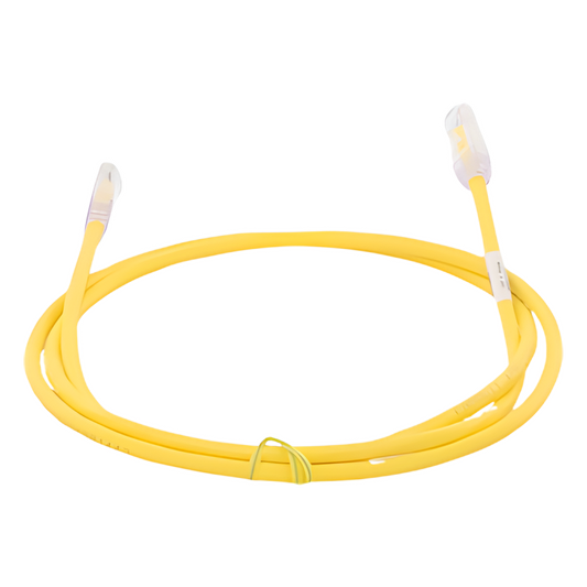 Cable de Parcheo UTP Categoría 6, con Plug Modular en Cada Extremo - 1.5 Metros (4.92 Pies) - Amarillo