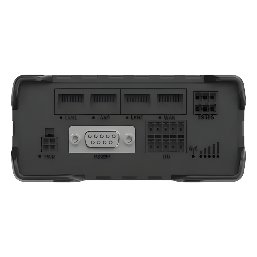 Router Industrial LTE 4G Profesional / 150 Mbps Cat 4 / 4 Puertos Ethernet / RS232 RS485 / WiFi / Doble SIM / GNSS