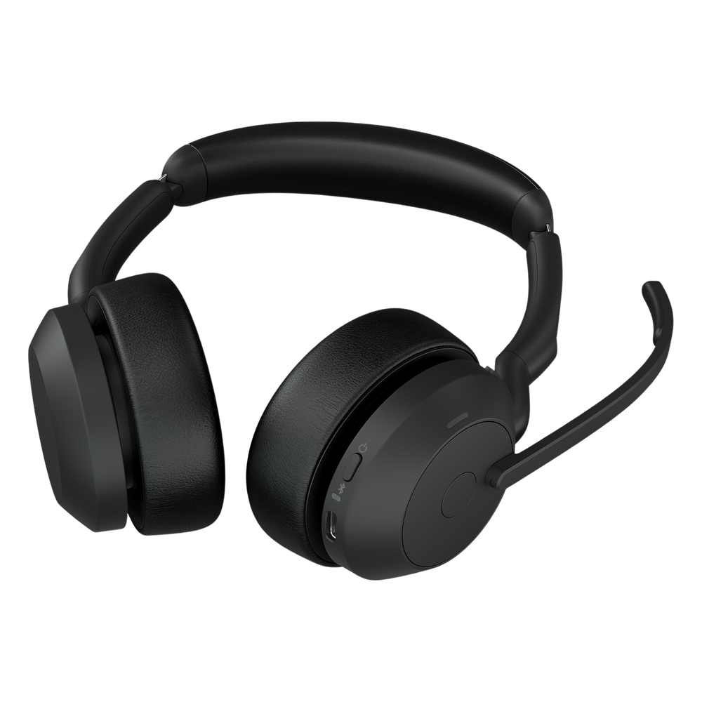 Diadema / Auricular Jabra Evolve2 55 Stereo / Bluetooth 5.2 + USB-A / Cancelación Activa de Ruido / 18h Batería (25599-999-999)