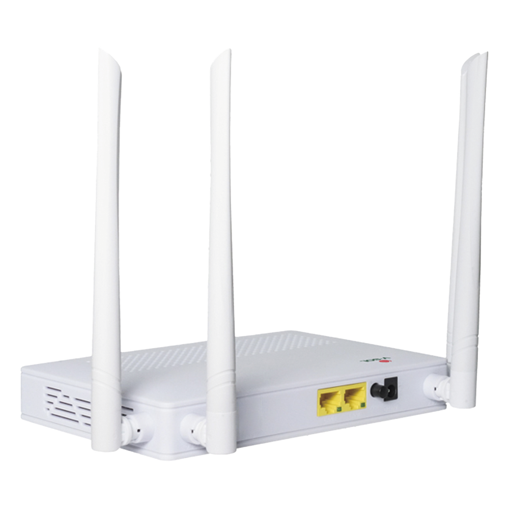 ONU Dual GPON/EPON / Wi-Fi Doble Banda 2.4 y 5 GHz / Soporta MESH / 2 puertos LAN Gigabit