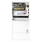 Fuente de Poder con ajuste de voltaje de 11- 15 Vcc / 10 A / 9 Salidas / Capacidad de Batería de Respaldo / Requiere Batería / Voltaje de Entrada 96-264 Vca