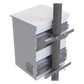 Herraje para Fijación a Pared, Torre o Poste compatible con LP-FORTE-16UR3 y LP-FORTE-24U-R3