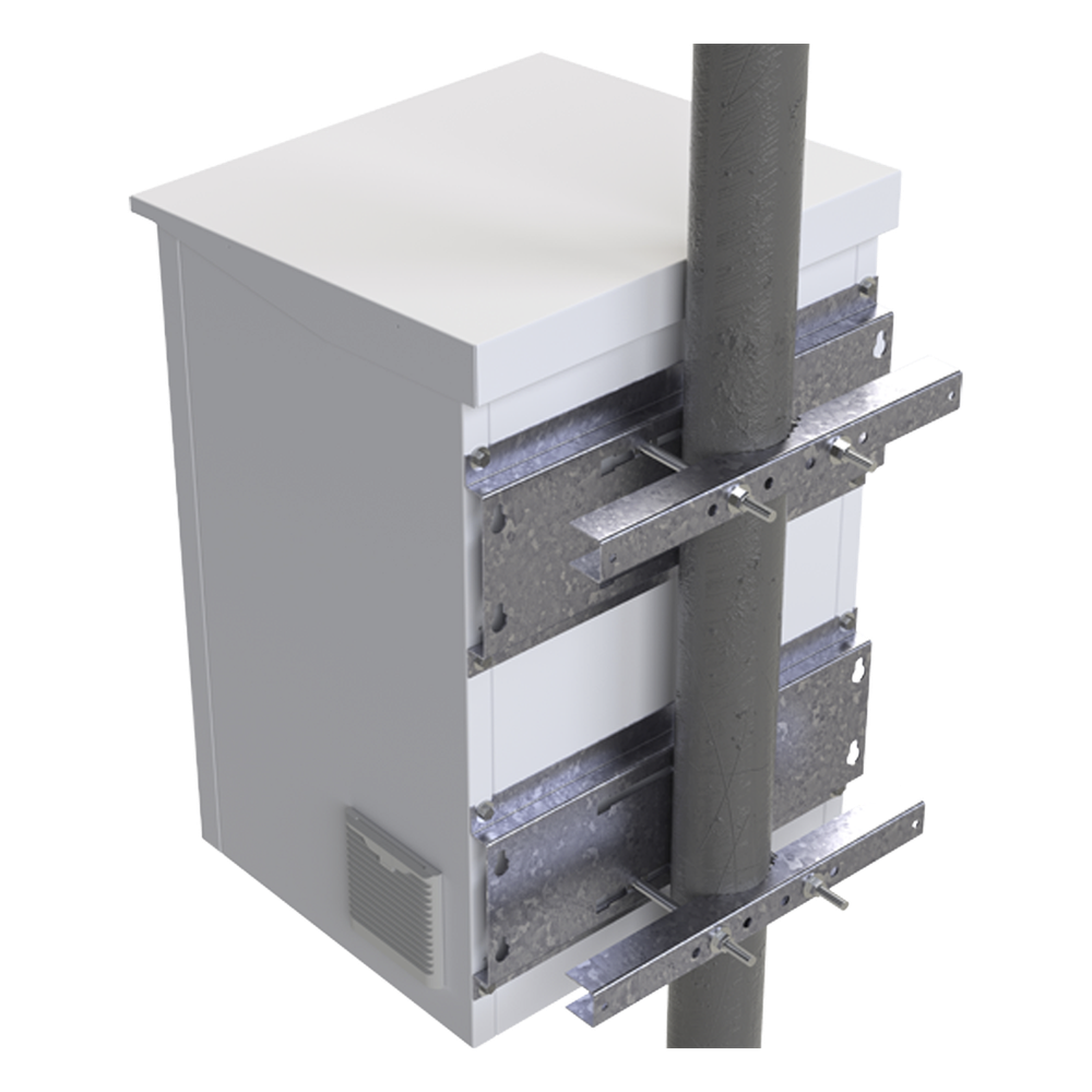 Herraje para Fijación a Pared, Torre o Poste compatible con LP-FORTE-16UR3 y LP-FORTE-24U-R3