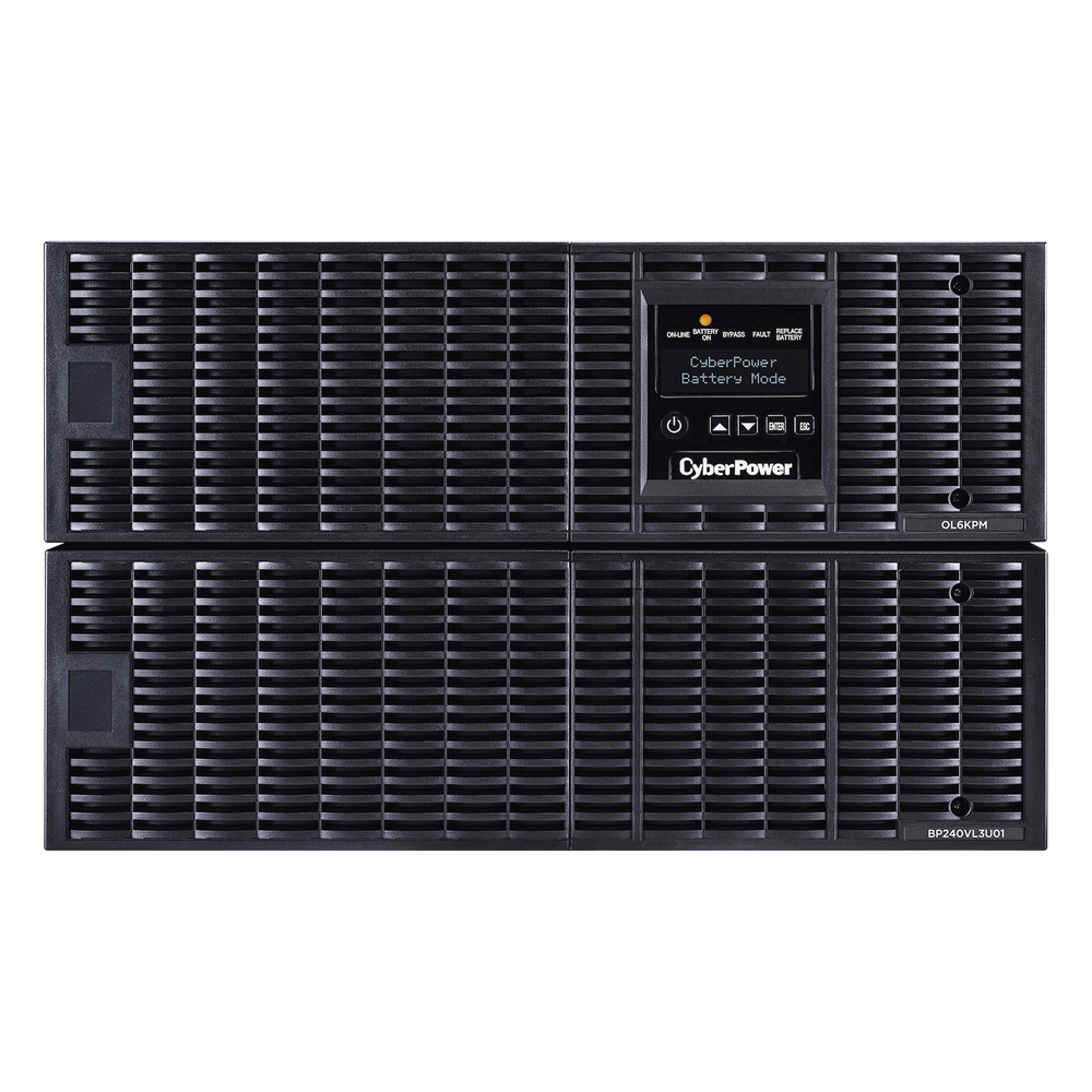 UPS de 6000 VA/5400 W, Online Doble Conversión, 200 - 240 Vac de Entrada NEMA L6-30P, Onda Senoidal Pura, Torre o Rack de 6 UR, Con 2 Tomas NEMA L6-20R y 2 NEMA L6-30R