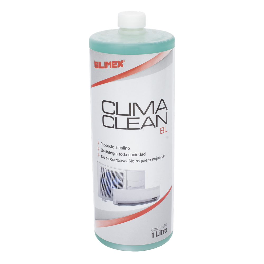 CLIMA CLEAN BL Limpiador a Base Ácida que Garantiza una Limpieza Profunda y Profesional en Serpentines de Minisplits, Mejorando su Eficiencia y Prolongando su Vida Útil