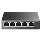 Switch Escritorio No Administrable de 5 puertos 100/100/1000 Mbps / Con 4 puertos PoE 802.3af/at de hasta 40 W