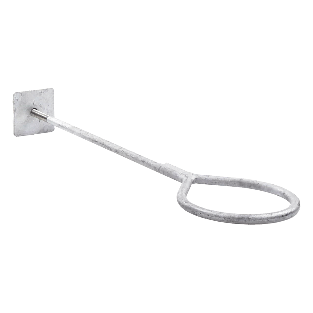 Ancla de Losa o Pared de 63-65 cm. de 13 cm diámetro de argolla Galvanizado por Inmersión.
