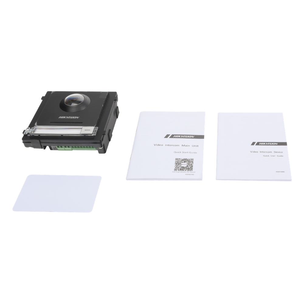 Frente de calle IP 2 Megapixel para Videoportero Modular / PoE / Angulo 146° / Ultra Baja Iluminación / Exterior IP65 / WDR 120 dB