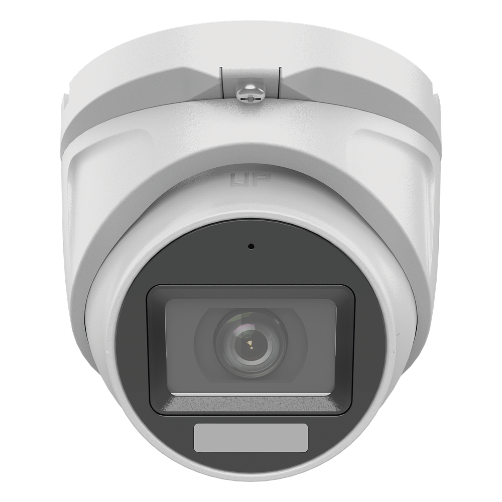 [Dual Light + ColorVu] Turret TURBOHD 2 megapixel / 30 mts IR + 20 mts luz blanca/ Lente 2.8 (100° de Visión) / Exterior IP66 / Audio por Coaxitron / TVI-AHD-CVI-CVBS / Metal / Smart-Hybrid Light