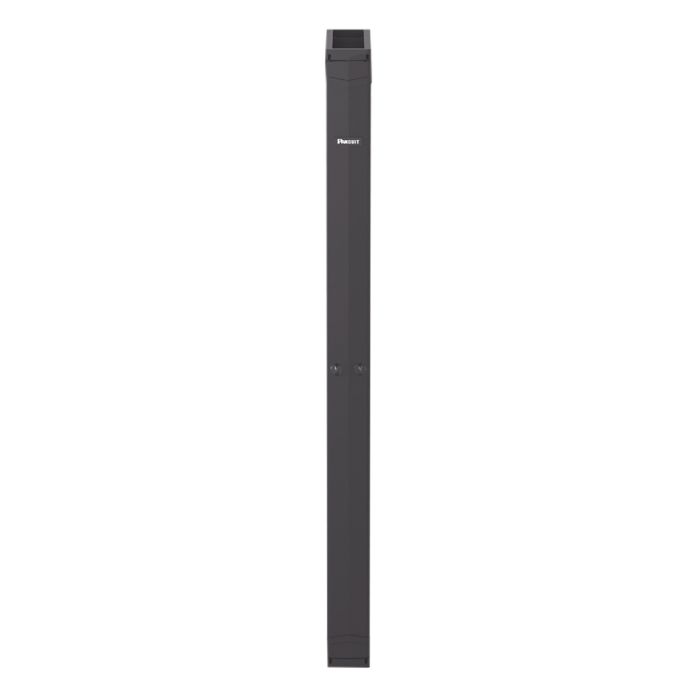 Organizador Vertical PatchRunner™, Doble (Frontal y Posterior), Para Rack Abierto de 45 Unidades, 6in de Ancho, Color Negro
