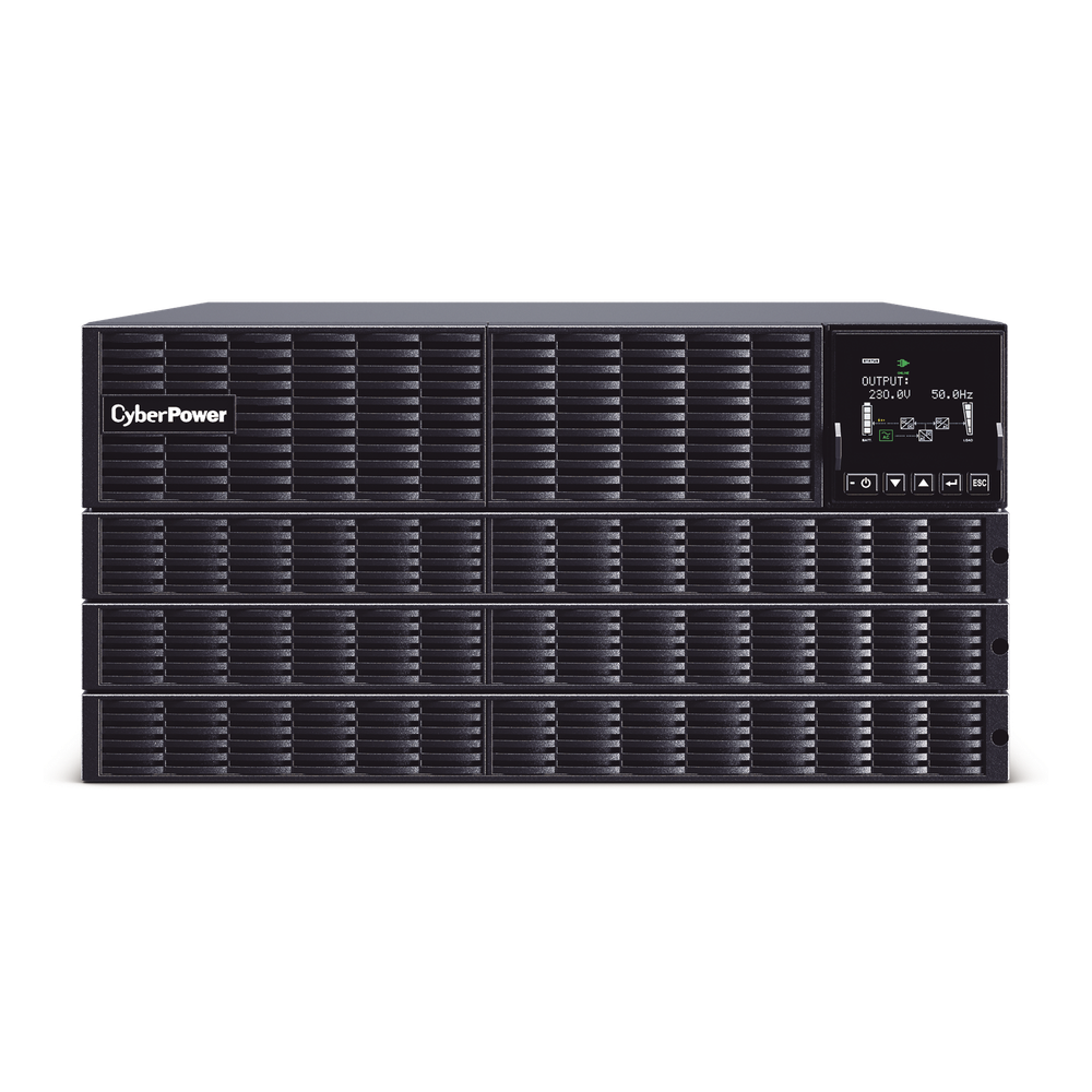 UPS de 6000 VA/5400 W, Online Doble Conversión, 200 - 240 Vac de Entrada Hardwire, Onda Senoidal Pura, Torre o Rack de 6 UR, Con 2 Tomas NEMA L6-20R y 2 NEMA L6-30R