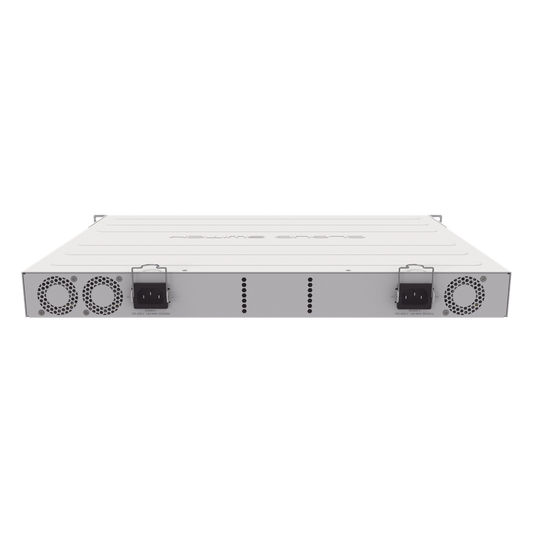(CRS354-48G-4S+2Q+RM) Cloud Router Switch 48 puertos Gigabit Ethernet, 4 puertos SFP+ 10G, 2 puertos QSFP+ 40G, Montaje en Rack