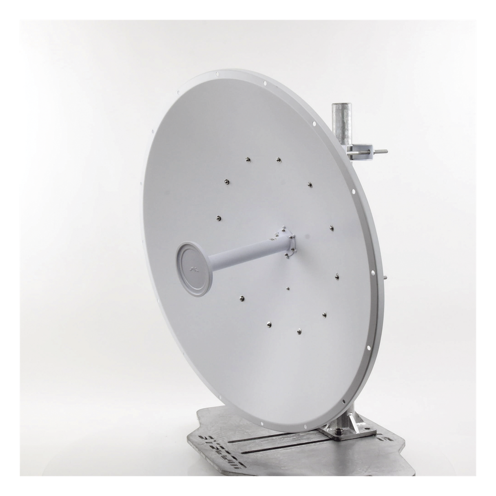 Antena Direccional airFiber X, ideal para enlaces Punto a Punto (PtP), frecuencia 5 GHz (4.9 - 5.8 GHz) de 34 dBi slant 45