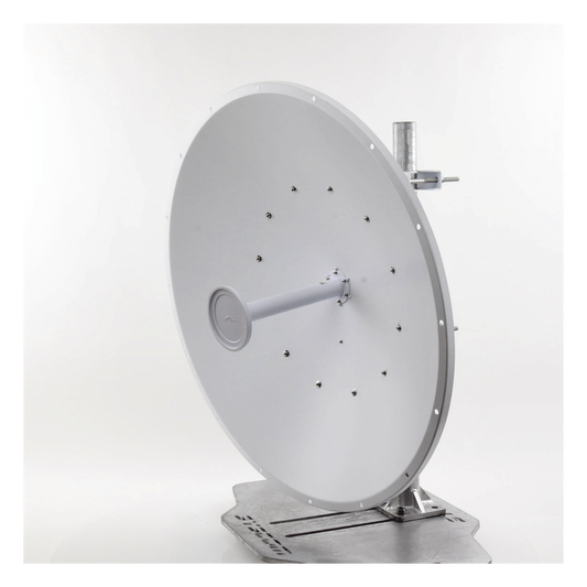 Antena Direccional airFiber X, ideal para enlaces Punto a Punto (PtP), frecuencia 5 GHz (4.9 - 5.8 GHz) de 34 dBi slant 45