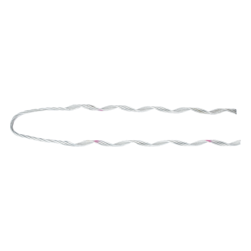 Remate Preformado de Acero Galvanizado para Fibra Mini-ADSS de 24 hilos, diámetros 7.5 - 8 mm