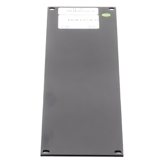 Tapa Ciega para Rack de 19in,  de 2UR, Color Negro