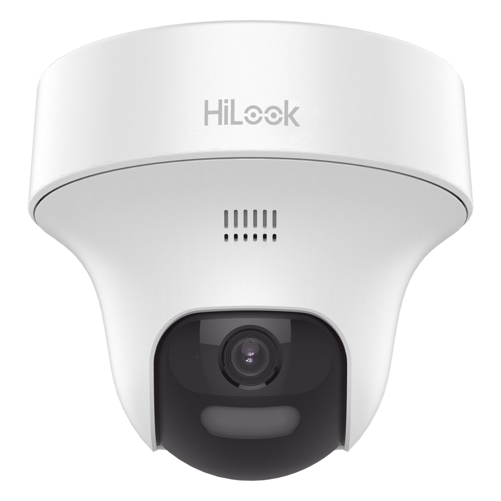 [Audio Bidireccional + Dual Light + ColorVu] PT TURBOHD 3K (5 Megapíxel) / Lente 3.6 mm / 25 mts IR EXIR + 20 mts Luz Blanca / Micrófono y Bocina Integrado  / dWDR / Uso Interior / Plástico