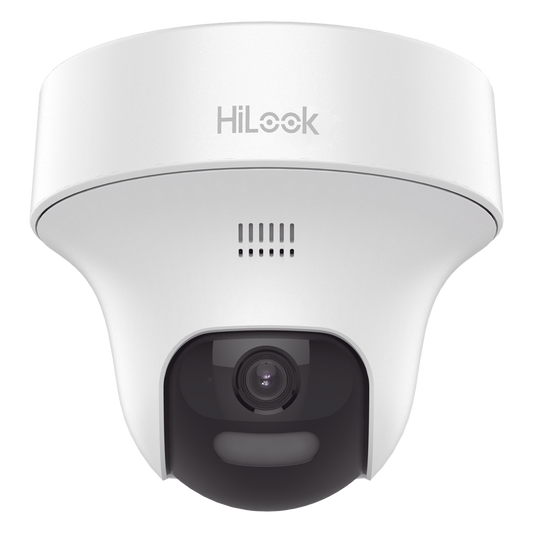[Audio Bidireccional + Dual Light + ColorVu] PT TURBOHD 3K (5 Megapíxel) / Lente 3.6 mm / 25 mts IR EXIR + 20 mts Luz Blanca / Micrófono y Bocina Integrado  / dWDR / Uso Interior / Plástico