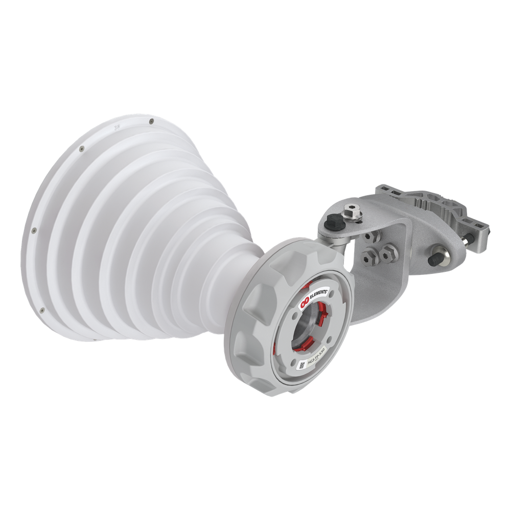 Antena Sectorial Simétrica GEN2 de 30° 5180-6775 MHz, 18.5 dBi con soporte mejorado, listas para TwisPort sin pérdida