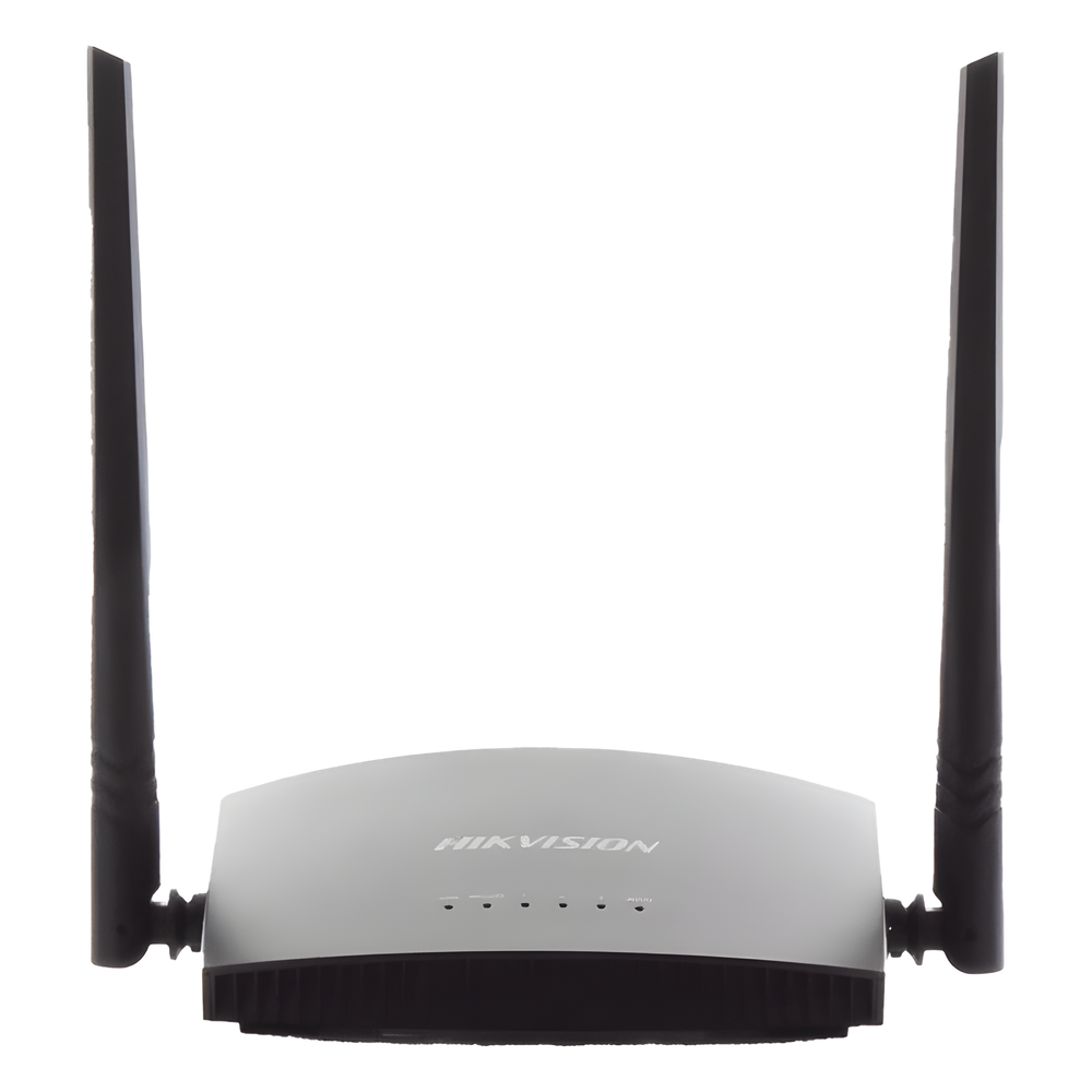 Router Inalámbrico WISP en Banda 2.4 GHz / Hasta 300 Mbps / 4 Puertos 10/100 Mbps /  2 Antenas Omnidireccional de 5 dBi / Interior