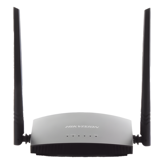 Router Inalámbrico WISP en Banda 2.4 GHz / Hasta 300 Mbps / 4 Puertos 10/100 Mbps /  2 Antenas Omnidireccional de 5 dBi / Interior