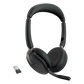 Diadema / Auricular Jabra Evolve2 65 Flex Stereo / Bluetooth 5.2 + USB-A / ANC Híbrido / Diseño Plegable (26699-999-999)
