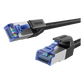 Cable Ethernet Cat8 CLASS F/FTP Redondo con Malla de Nylon 2 Metros (6.56 Pies)