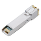 Transceptor mini-GBIC SFP+ RJ45 / Admite 10GBASE-T, 5GBASE-T, 2.5GBASE-T, 1000BASE-T y 100BASE-TX /  Distancia Hasta 30 metros / Conector RJ45 (10G)
