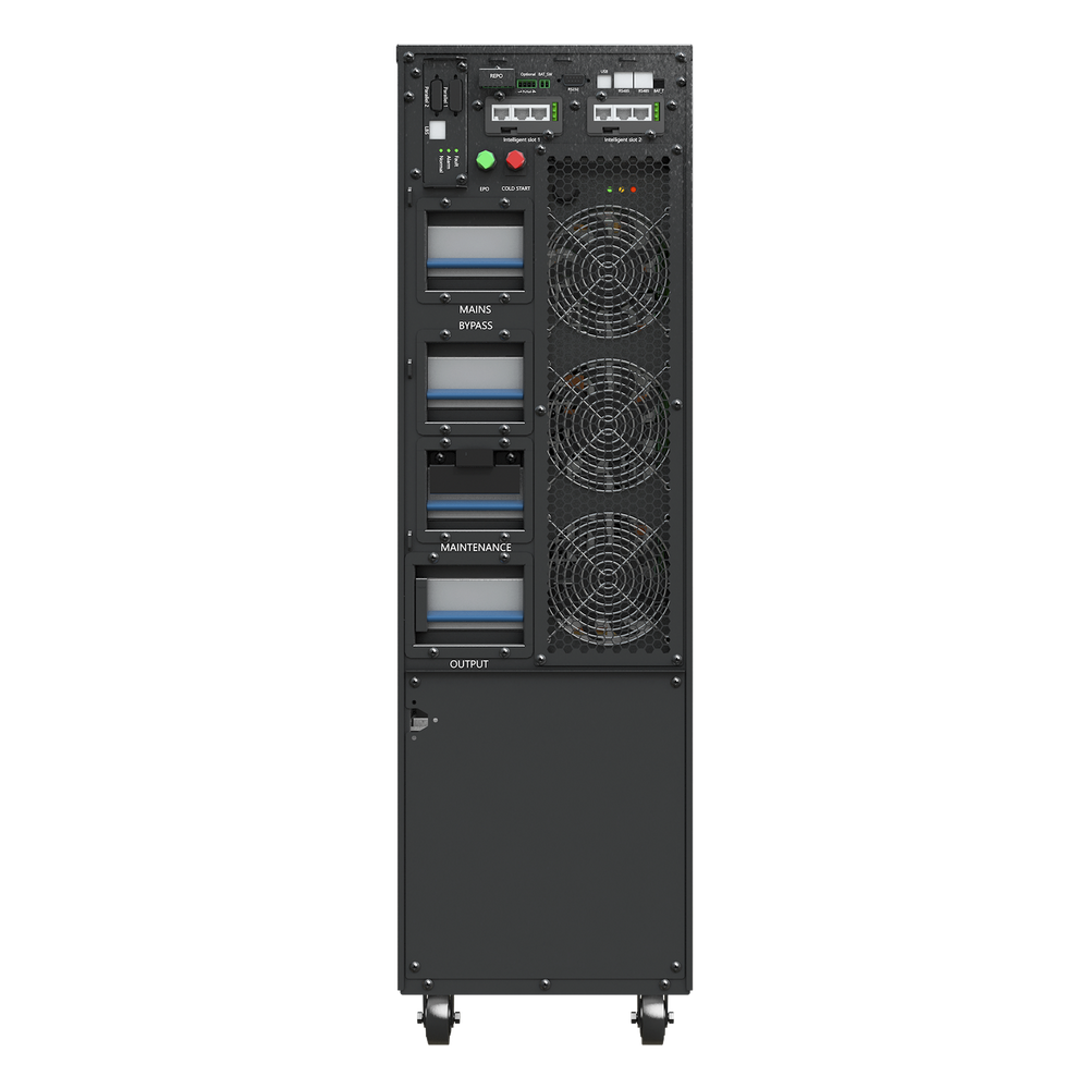 UPS de 20 KVA, Online Doble Conversión, 3F 200 - 240 Vac de Entrada, 200 - 240 Vac de Salida, Terminal Hardwired, Onda Senoidal Pura (No incluye banco de Baterías).