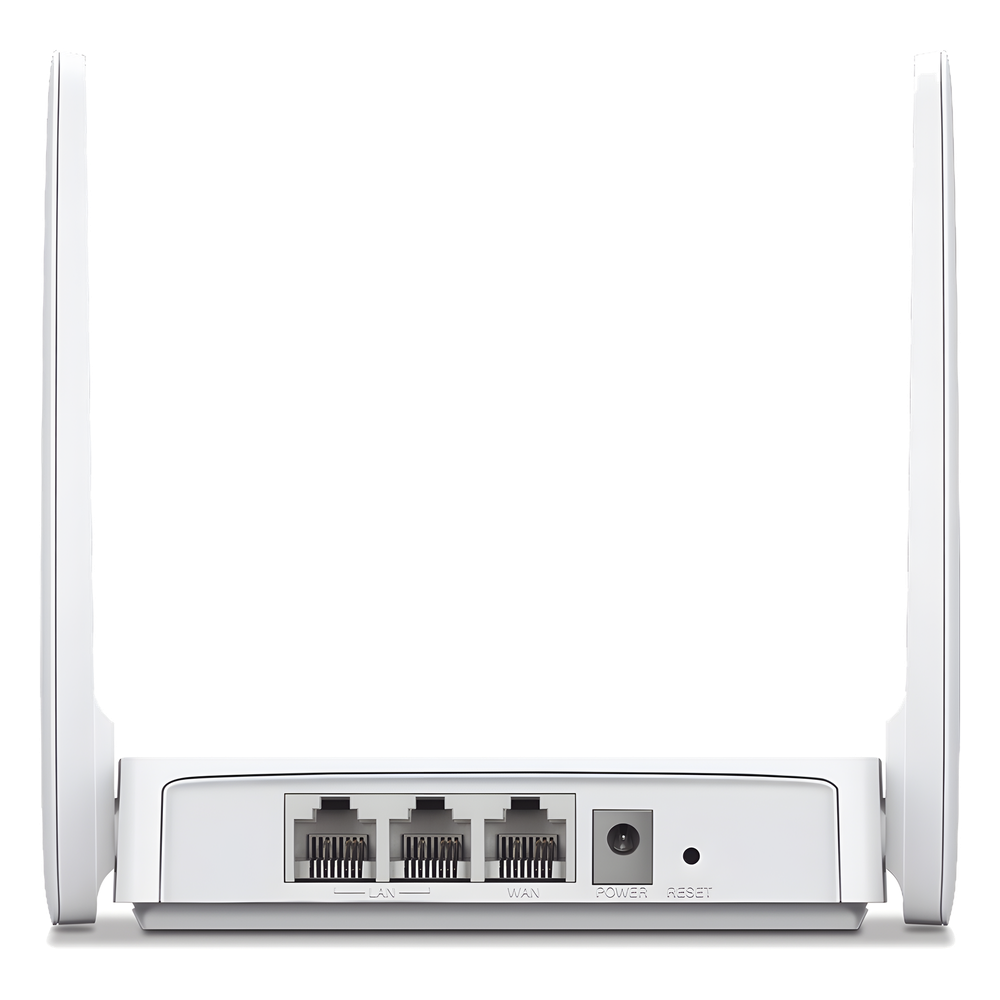Router Inalámbrico N /  2.4 GHz de 300 Mbps / 1 Puerto WAN 10/100 Mbps  / 2 Puertos LAN 10/100 Mbps / 2 antenas de 5 dBi / Compatible con IPV6 e IPTV