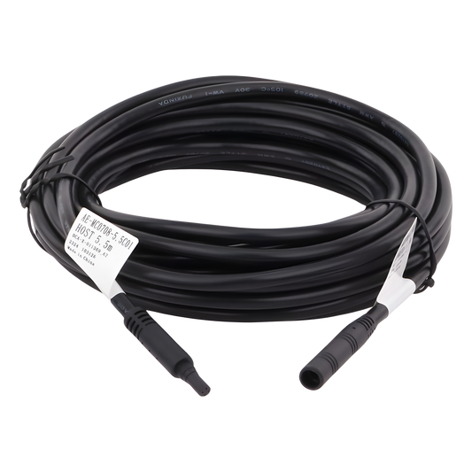 Cable Extensor de Vídeo y Audio de 6 Metros / Conector Tipo Aviación / Compatible con Dashcam AE-DI2032G40(B)