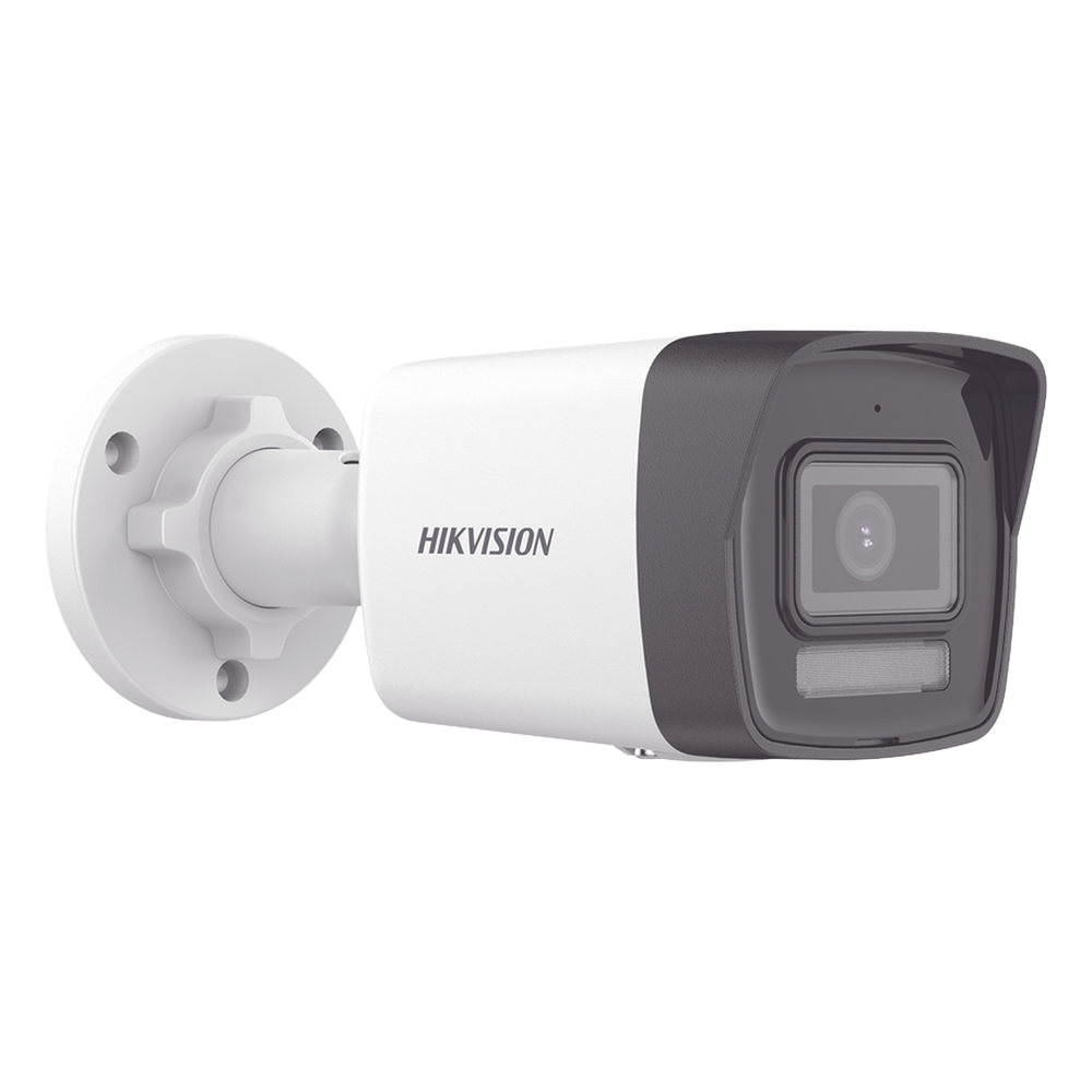 [Dual Light] Bala IP 8 Megapixel (4K) / Lente 2.8 mm / 30 mts IR + 30 mts Luz Blanca / Micrófono Integrado / ACUSENSE Lite / Exterior IP67 / H.265 / PoE  / Micro SD