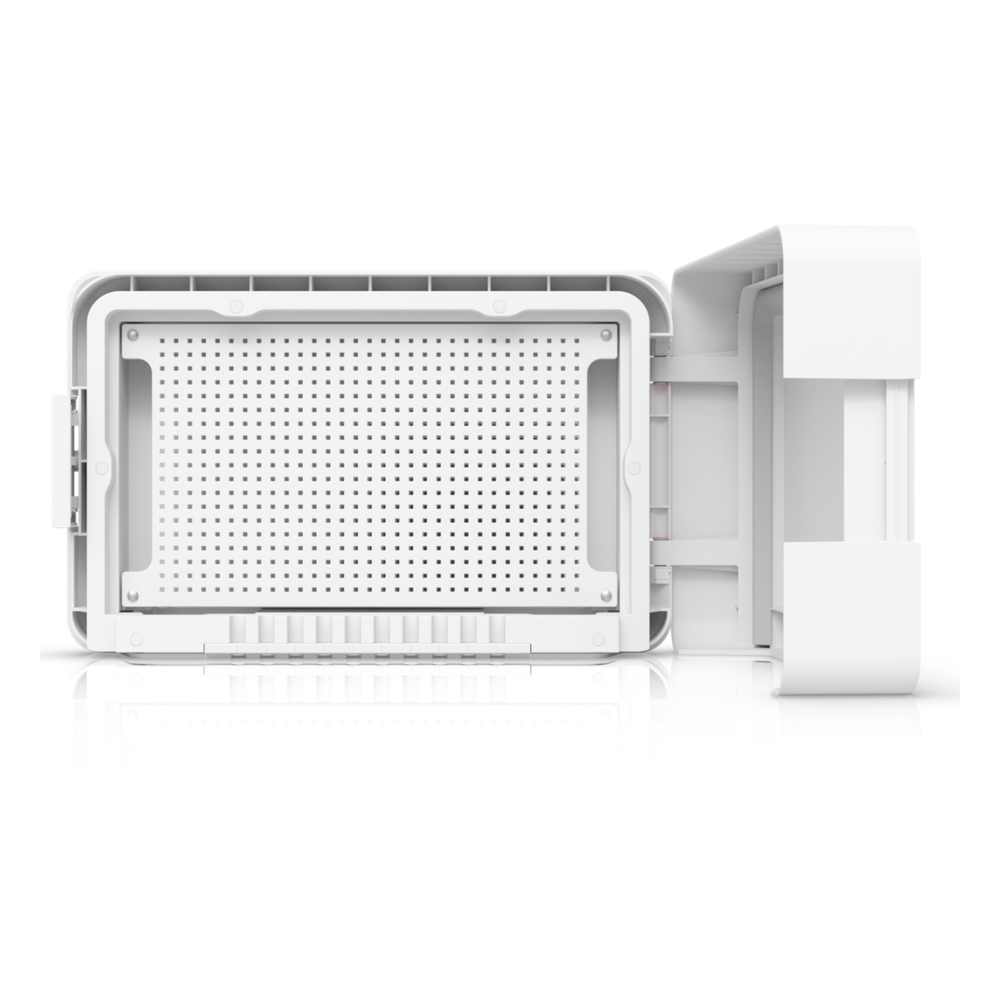 UniFi Flex Utility Pro – Gabinete Universal para Exteriores IPX6 Resistente a la Intemperie, Diseñado para Montaje en Pared o Poste