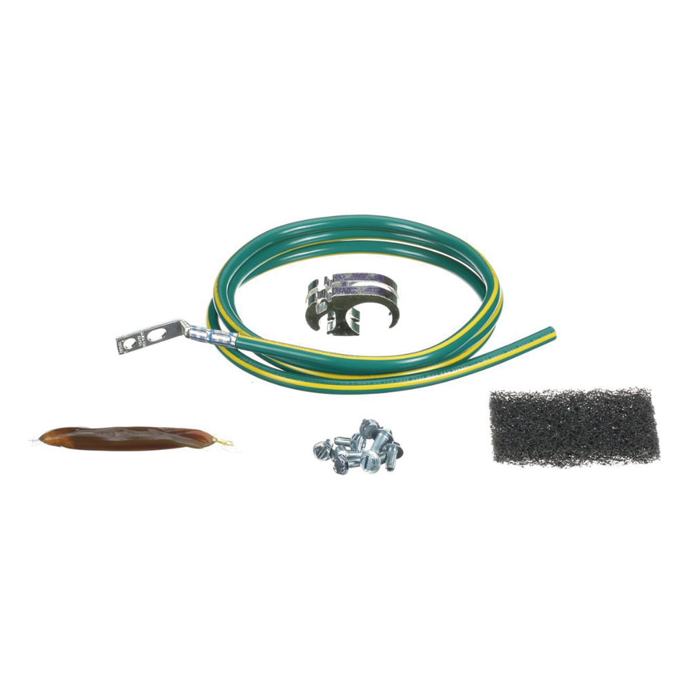 Kit de Jumper para Conexión de Gabinete o Rack de Telecomunicaciones a Barra de Tierra Física, 6 AWG, 1.52 m de Largo