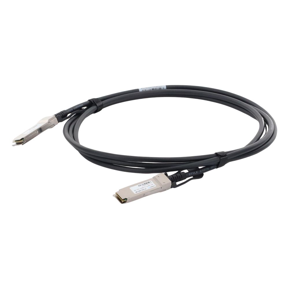 Cable DAC QSFP+ de 40 Gbps a 40 Gbps / Passive Direct Attach Copper Twinax Cable / Longitud: 3 metros