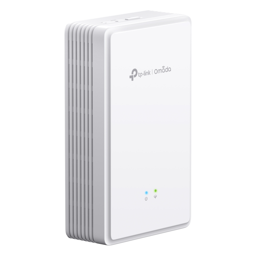 Punto de Acceso GPON Omada / WiFi 6 AX1800 / 1 puerto GPON / 1 Puerto FXS / 2 Puertos 10/100/1000 RJ45 / Mesh Omada / Configuración por Controlador o Stand-Alone / Para Montaje en Pared