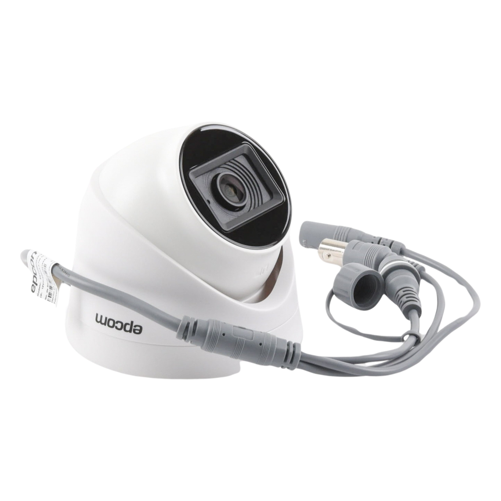 AUDIO POR COAXITRON / Domo TURBOHD 2 Megapixel (1080p) / Gran Angular 106° / Lente 2.8 mm / 20 mts IR EXIR / Interior / 4 Tecnologías / dWDR