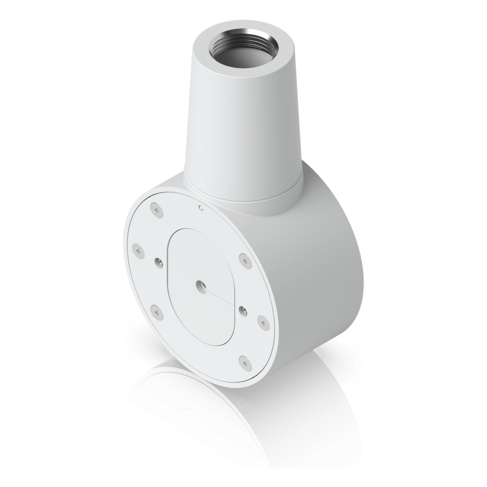 Camera Compact Junction Box – Caja de Conexiones Antimanipulación para Cámaras Compactas Dome y Turret Color Blanco