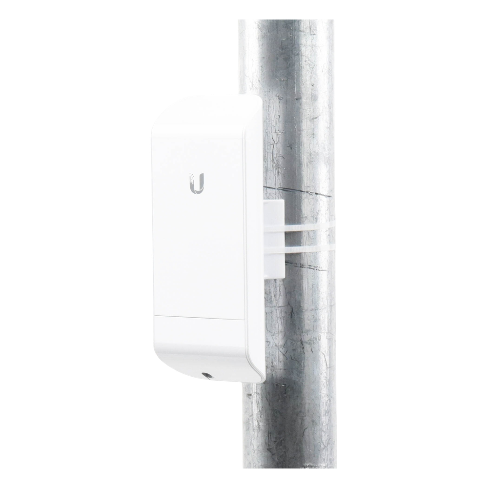 NanoStation airMAX locoM5 CPE,  hasta 150 Mbps, frecuencia 5 GHz (5170-5875 MHz) con antena integrada de 13 dBi
