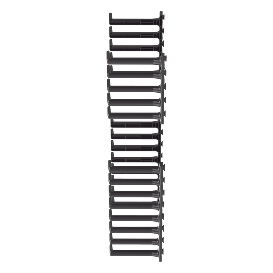 Kit de Dedos Para Organizador de Cables, Para Uso con Gabinetes de 42 o 45 UR, Tipo S o Tipo N, 6.8 in de Ancho, Color Negro