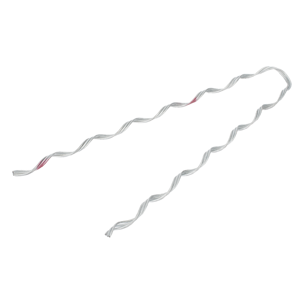Remate Preformado de Acero Galvanizado para fibra Mini-ADSS diámetros 5.5 - 6.5 mm (Identificador color ROJO, anteriormente era color AMARILLO)