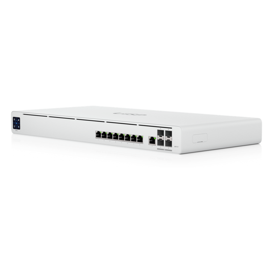 UISP Router Pro – Router 10 GbE para ISP con Switch Capa 2 Integrado, Enrutamiento Avanzado y Rendimiento NAT de hasta 9.5 Gbps